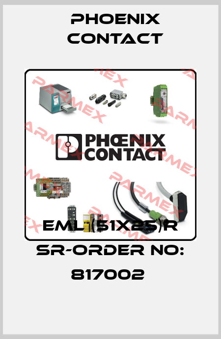 EML (51X25)R SR-ORDER NO: 817002  Phoenix Contact