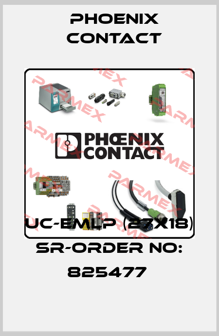 UC-EMLP (27X18) SR-ORDER NO: 825477  Phoenix Contact