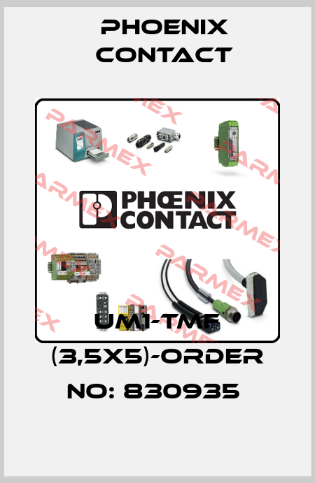 UM1-TMF (3,5X5)-ORDER NO: 830935  Phoenix Contact
