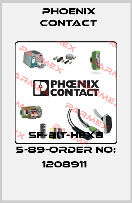 SF-BIT-HEXB 5-89-ORDER NO: 1208911  Phoenix Contact