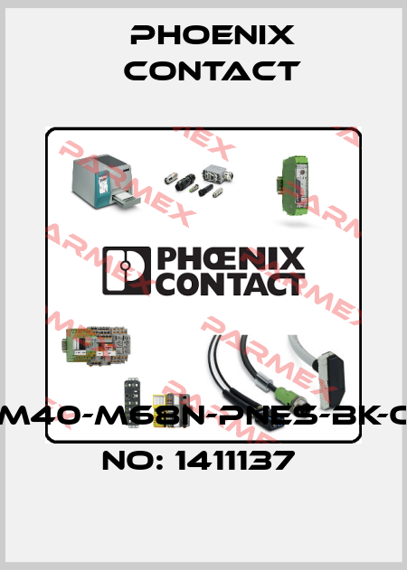 G-INS-M40-M68N-PNES-BK-ORDER NO: 1411137  Phoenix Contact