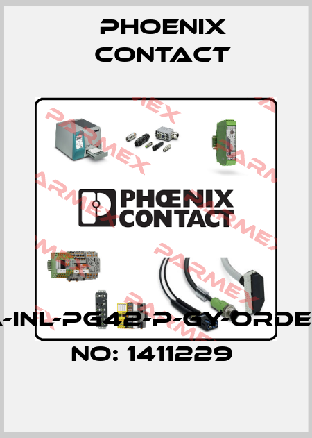 A-INL-PG42-P-GY-ORDER NO: 1411229  Phoenix Contact