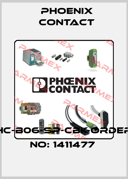 HC-B06-SP-CBK-ORDER NO: 1411477  Phoenix Contact