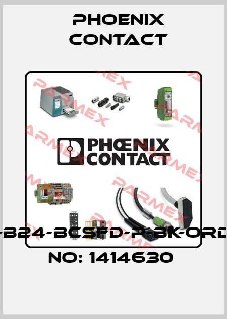HC-B24-BCSFD-P-BK-ORDER NO: 1414630  Phoenix Contact