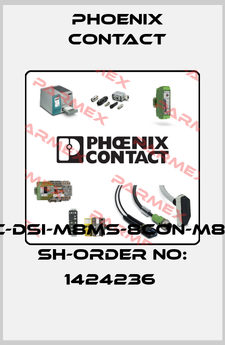 SACC-DSI-M8MS-8CON-M8-L180 SH-ORDER NO: 1424236  Phoenix Contact