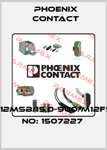 SAC-5P-M12MSB/15,0-900/M12FSB-ORDER NO: 1507227  Phoenix Contact