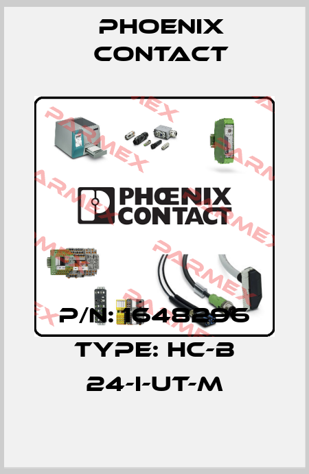 P/N: 1648296 Type: HC-B 24-I-UT-M Phoenix Contact