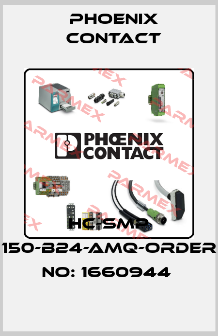 HC-SMP 150-B24-AMQ-ORDER NO: 1660944  Phoenix Contact
