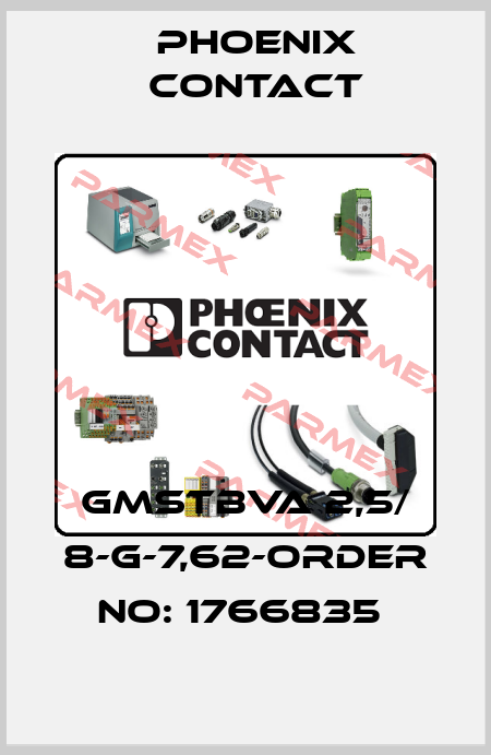 GMSTBVA 2,5/ 8-G-7,62-ORDER NO: 1766835  Phoenix Contact