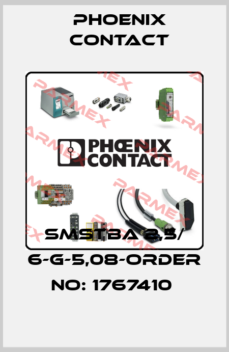 SMSTBA 2,5/ 6-G-5,08-ORDER NO: 1767410  Phoenix Contact