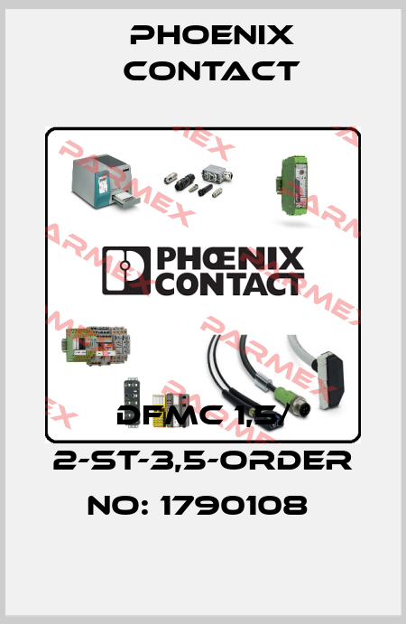 DFMC 1,5/ 2-ST-3,5-ORDER NO: 1790108  Phoenix Contact