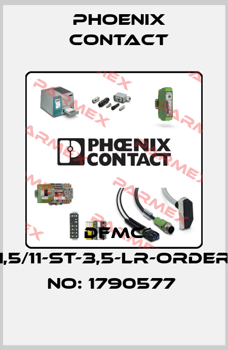 DFMC 1,5/11-ST-3,5-LR-ORDER NO: 1790577  Phoenix Contact