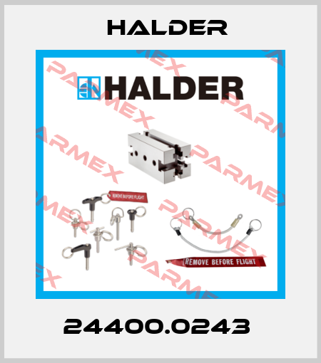 24400.0243  Halder
