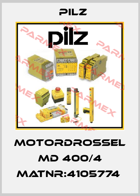 Motordrossel MD 400/4 MatNr:4105774  Pilz