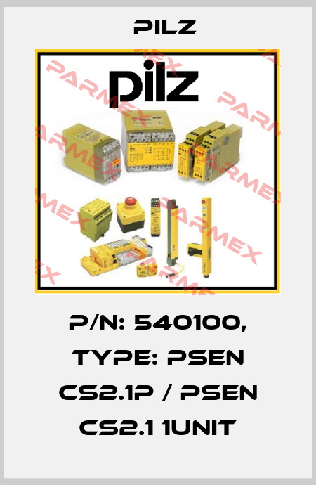 p/n: 540100, Type: PSEN cs2.1p / PSEN cs2.1 1Unit Pilz