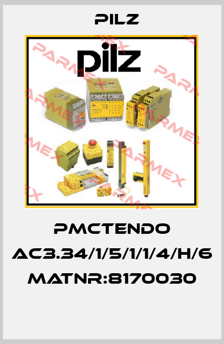 PMCtendo AC3.34/1/5/1/1/4/H/6 MatNr:8170030  Pilz