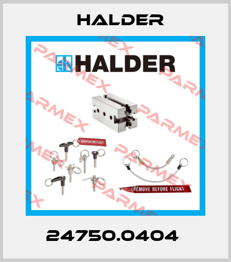 24750.0404  Halder