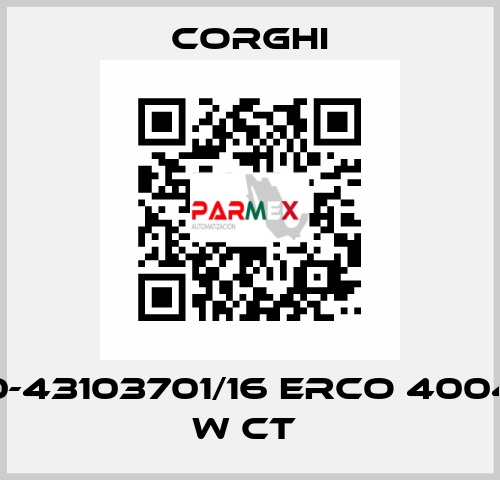 0-43103701/16 ERCO 4004 W CT  Corghi