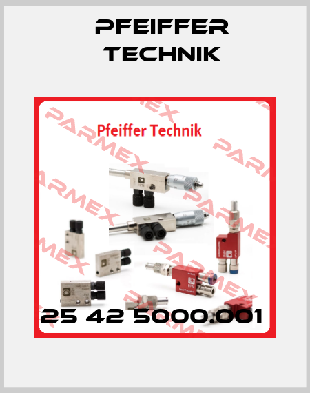 25 42 5000.001  Pfeiffer Technik