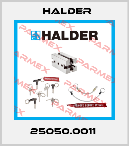 25050.0011  Halder