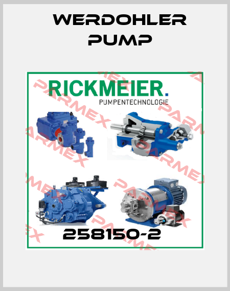 258150-2  Werdohler Pump