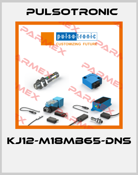KJ12-M18MB65-DNS  Pulsotronic