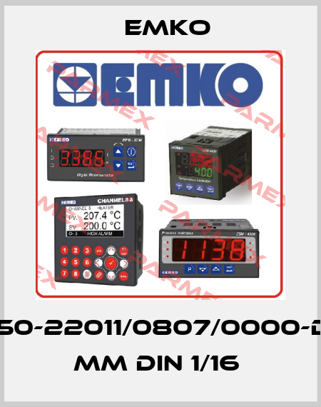 ESM-4450-22011/0807/0000-D:48x48 mm DIN 1/16  EMKO