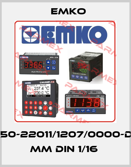 ESM-4450-22011/1207/0000-D:48x48 mm DIN 1/16  EMKO