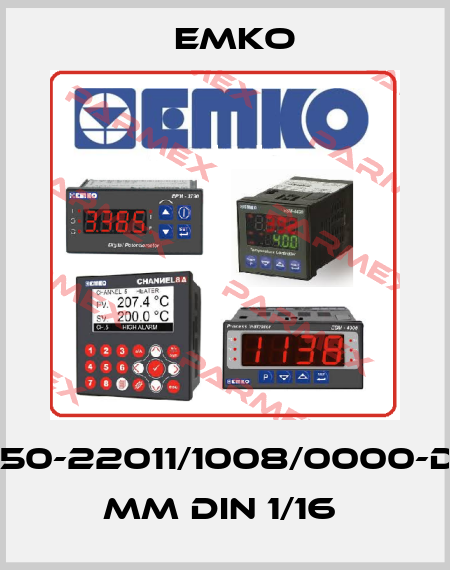 ESM-4450-22011/1008/0000-D:48x48 mm DIN 1/16  EMKO