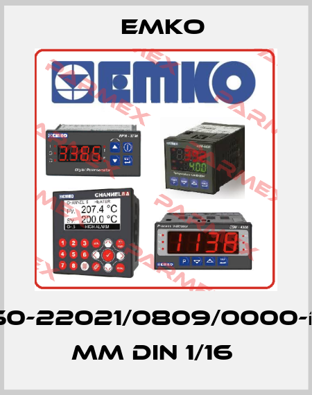 ESM-4450-22021/0809/0000-D:48x48 mm DIN 1/16  EMKO