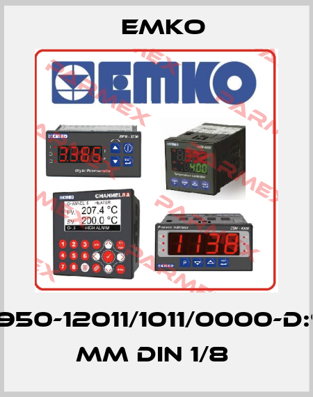 ESM-4950-12011/1011/0000-D:96x48 mm DIN 1/8  EMKO