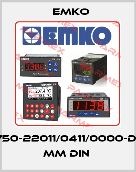 ESM-7750-22011/0411/0000-D:72x72 mm DIN  EMKO