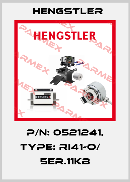 p/n: 0521241, Type: RI41-O/    5ER.11KB Hengstler