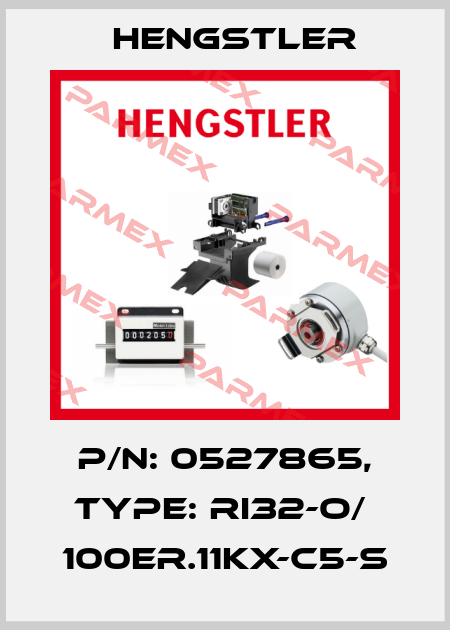 p/n: 0527865, Type: RI32-O/  100ER.11KX-C5-S Hengstler