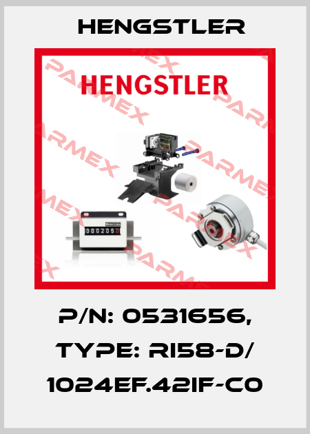 p/n: 0531656, Type: RI58-D/ 1024EF.42IF-C0 Hengstler