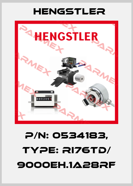 p/n: 0534183, Type: RI76TD/ 9000EH.1A28RF Hengstler
