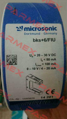 p/n: 14201, Type: bks+6/FIU Microsonic