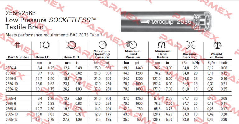 2556-4 Aeroquip