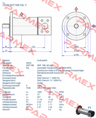 GR32 SMT 16B 55L V Settima