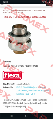 US-P 5010.427.016 Flexa