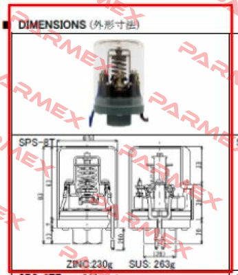 SPS8T Sanwa Denki