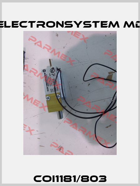COI1181/803 ELECTRONSYSTEM MD