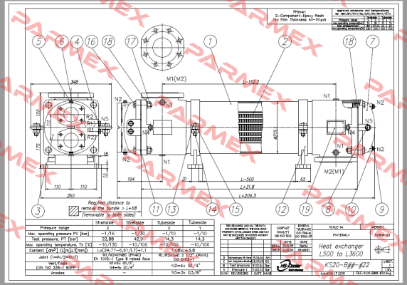 KS20-BCN-420 L1700  HS Cooler