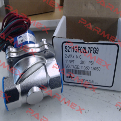 S211GF02L7FG9 GC Valves