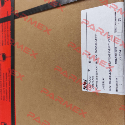 FOLACOMP  840 x 720 x 1.35 mm Folex
