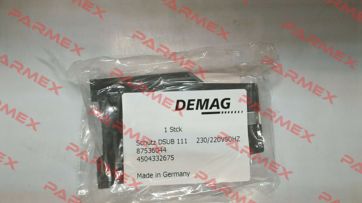 DSUB-111 230220V50 Demag