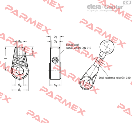 GN 150.5-32-B14 Elesa Ganter