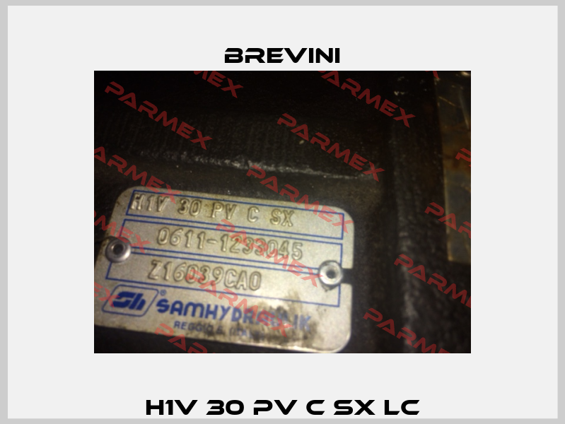 H1V 30 PV C SX LC Brevini