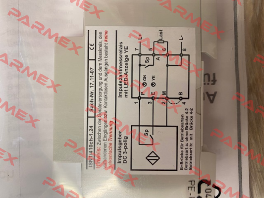 P/N: 132669-020 Type: HAD-18mg82b1-5NT1 2m Klaschka