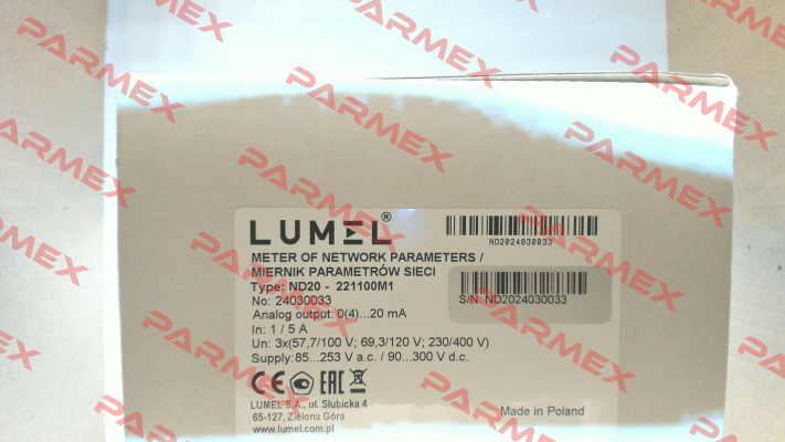 ND20 221100M1 LUMEL